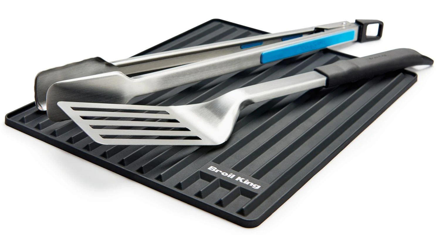 Broil King Silikon Besteckablage 1 Broil King Silikon Besteckablage