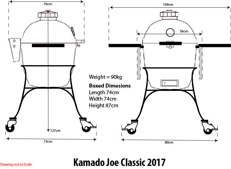 Kamado Joe Classic II Keramikgrill 1 Kamado Joe Classic II Keramikgrill