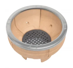 Kamado Joe Big Joe II Keramikgrill -Broil King Geschaft 16052 Kamado Big Joe AMP Feuerbox 01