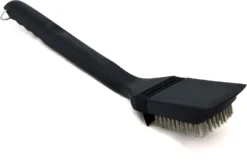 Broil King Holz Grillbürste 47cm Mit Edelstahlborsten + Spritzschutz -Broil King Geschaft 17025 Broil King Holz Grillbuerste 65225 4