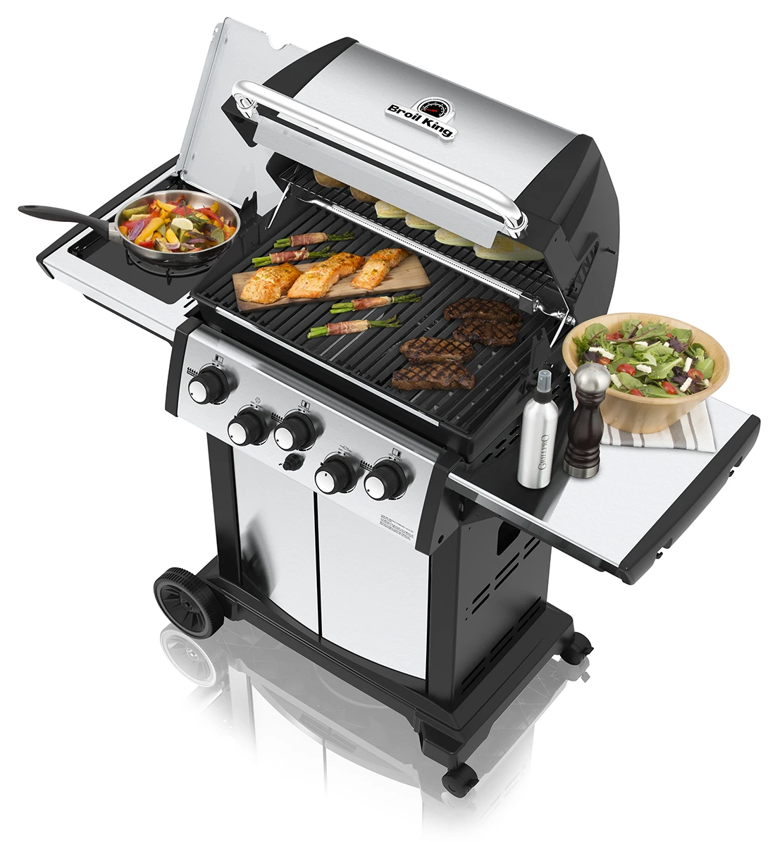 Broil King Signet 390 Gasgrill Inkl. Drehspieß - Grillfürst Deal Mit Zusätzlichen Edelstahl Grillrosten - Modell 2023 6 Broil King Signet 390 Gasgrill Inkl. Drehspieß - Grillfürst Deal Mit Zusätzlichen Edelstahl Grillrosten - Modell 2023 – Bild 6