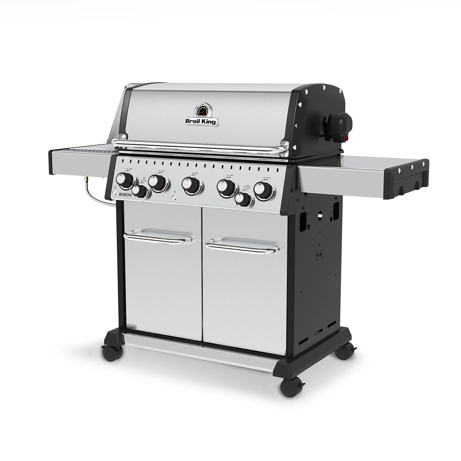 Broil King Baron S590 IR Gasgrill Inkl. Drehspieß + Infrarot-Seitenbrenner - Modell 2023 2 Broil King Baron S590 IR Gasgrill Inkl. Drehspieß + Infrarot-Seitenbrenner - Modell 2023 – Bild 2
