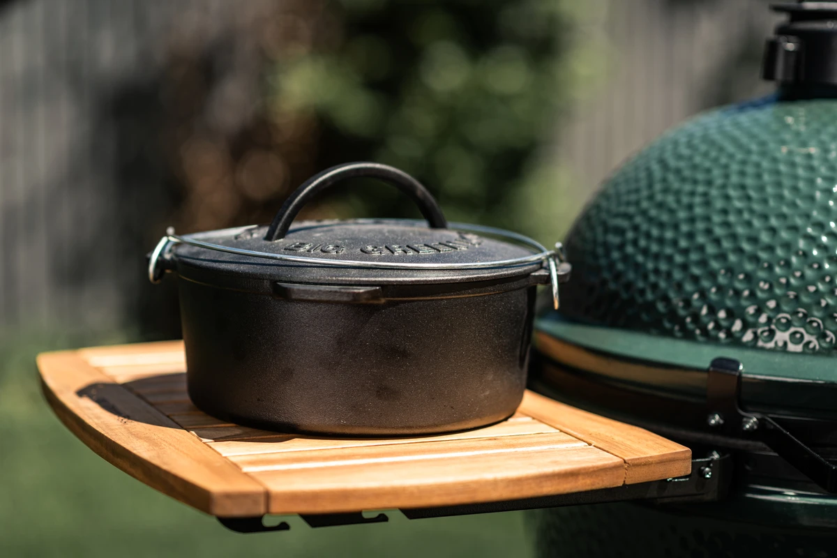 Big Green Egg Dutch Oven 5,2 L Aus Gusseisen 2XL / XLarge / Large / Medium 2 Big Green Egg Dutch Oven 5,2 L Aus Gusseisen 2XL / XLarge / Large / Medium – Bild 2