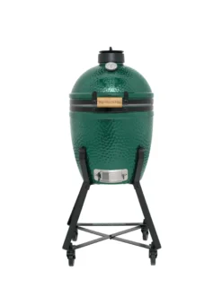 Big Green Egg Small Keramikgrill Starter - Paket -Broil King Geschaft Big Green Egg Small in Nest geschlossen