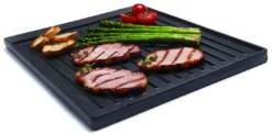 Broil King Grillplatte / Gussplatte Signet -Broil King Geschaft Broil King Grillplatte Gusseisen Signet 11221 propped 02