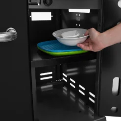 Broil King Regal 490 Black Gasgrill - Modell 2023 - Grillfürst Deal Mit Zusätzlichen Edelstahl Grillrosten -Broil King Geschaft Broil King Regal 490 Unterwagen Ablage 1