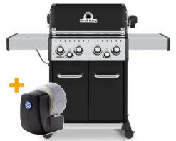 Broil King Baron 490 Black Gasgrill Inkl. Drehspieß - Modell 2023 - SMART Deal Inkl. Grillfürst Grill Control -Broil King Geschaft Broil King Smart Grill Baron 490 Grillfuerst Grill Control 1