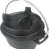 Grillfürst Dutch Oven Set BBQ Edition DO2 - X-DEAL Inkl. Tragetasche / Aufbewahrungstasche, Gusseisen Pflege Und Deckelheber
