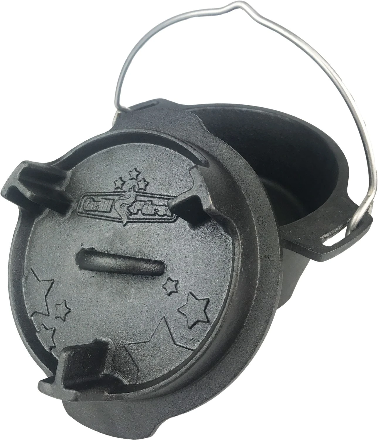 Grillfürst Dutch Oven Set BBQ Edition DO2 - X-DEAL Inkl. Tragetasche / Aufbewahrungstasche, Gusseisen Pflege Und Deckelheber 2 Grillfürst Dutch Oven Set BBQ Edition DO2 - X-DEAL Inkl. Tragetasche / Aufbewahrungstasche, Gusseisen Pflege Und Deckelheber – Bild 2