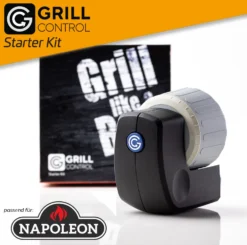 Napoleon Rogue SE 525 Gasgrill - All-black - Mit Sizzle Zone Und Heckbrenner - Grillfürst Edition Inkl. Grill Control Und Zubehörpaket - Smart Deal - Modell 2022 -Broil King Geschaft Grill Control Smart Grill Grillsteuerung Napoleon