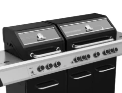 Grillfürst G750E 7-Brenner Doppelkammer - Gasgrill Mit Hochtemperaturbrenner, Seitenkocher, Heckbrenner Und Edelstahl Rosten 21 Grillfürst G750E 7-Brenner Doppelkammer - Gasgrill Mit Hochtemperaturbrenner, Seitenkocher, Heckbrenner Und Edelstahl Rosten -Broil King Geschaft Grillfuerst Gasgrill Premium G750G Doppelkammer Gasgrill Garraum 2 1674134371