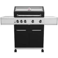 Grillfürst G410G 4-Brenner Gasgrill - 1. FC Köln Edition - Gusseisenroste