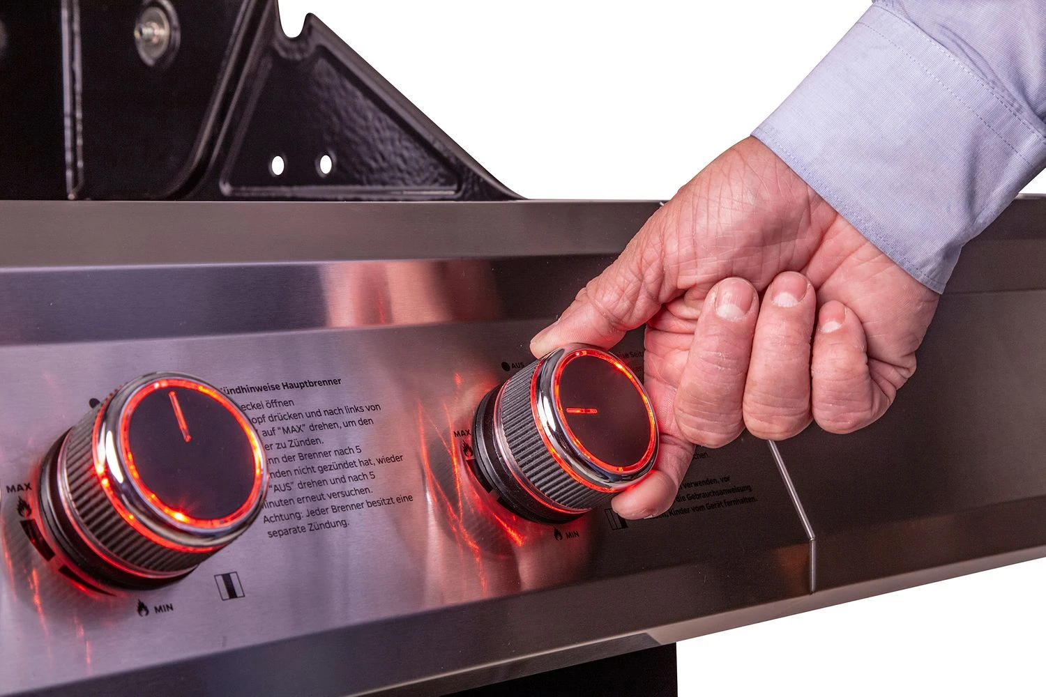 Grillfürst G510G 5-Brenner Gasgrill - 1. FC Köln Edition - Gusseisenroste 7 Grillfürst G510G 5-Brenner Gasgrill - 1. FC Köln Edition - Gusseisenroste – Bild 7