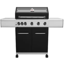 Grillfürst G510G 5-Brenner Gasgrill - 1. FC Köln Edition - Gusseisenroste