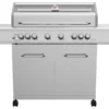 Grillfürst G621E 6-Brenner Edelstahl-Gasgrill - 1. FC Köln Edition - Edelstahlroste