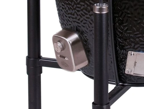 Monolith Grill LeCHEF BBQ GURU - PRO-Serie 2.0 Schwarz - MIT Gestell Und Seitentischen - Inkl. DynaQ Controller Set 5 Monolith Grill LeCHEF BBQ GURU - PRO-Serie 2.0 Schwarz - MIT Gestell Und Seitentischen - Inkl. DynaQ Controller Set – Bild 5