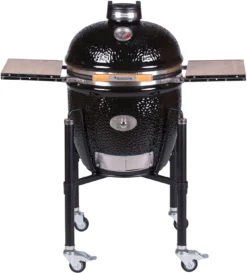 Monolith Grill CLASSIC PRO-Serie 2.0 Schwarz - MIT Gestell Und Seitentischen