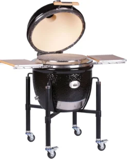 Monolith Grill LeCHEF PRO-Serie 2.0 Schwarz - MIT Gestell Und Seitentischen 9 Monolith Grill LeCHEF PRO-Serie 2.0 Schwarz - MIT Gestell Und Seitentischen -Broil King Geschaft Monolith Keramik Grill Le Chef PRO Serie 2 0 121030 black 4