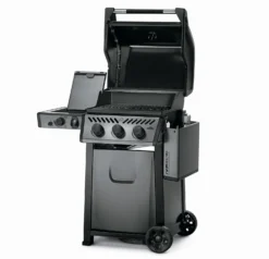 Napoleon Freestyle 365 Gasgrill, Graphit - Mit Sizzle Zone - Modell 2023 - X-DEAL Inkl. Abdeckhaube Und Gussplatte 25 Napoleon Freestyle 365 Gasgrill, Graphit - Mit Sizzle Zone - Modell 2023 - X-DEAL Inkl. Abdeckhaube Und Gussplatte -Broil King Geschaft Napoleon Freestyle 365 Side Sizzle Zone offen