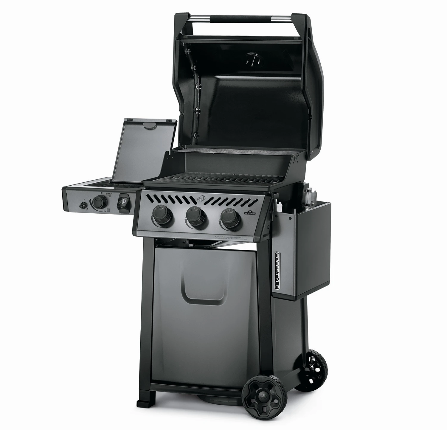 Napoleon Freestyle 365 Gasgrill, Graphit - Mit Sizzle Zone - Modell 2023 - X-DEAL Inkl. Abdeckhaube Und Gussplatte 6 Napoleon Freestyle 365 Gasgrill, Graphit - Mit Sizzle Zone - Modell 2023 - X-DEAL Inkl. Abdeckhaube Und Gussplatte – Bild 6
