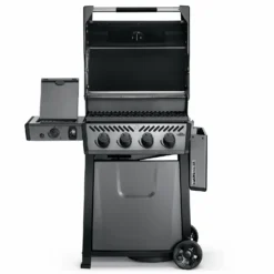 Napoleon Freestyle 425 Gasgrill, Graphit - Mit Sizzle Zone - X-DEAL Inkl. Grillplatte Und Plancha Tool-Set -Broil King Geschaft Napoleon Freestyle 425 SIB abklappbare Seitenablage