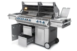 Napoleon Prestige Pro 825-3 Edelstahl Gasgrill Inkl. Drehspieß Und Bodenbeleuchtung + Gratis Napoleon TravelQ PRO285 Kompakt Gasgrill 24 Napoleon Prestige Pro 825-3 Edelstahl Gasgrill Inkl. Drehspieß Und Bodenbeleuchtung + Gratis Napoleon TravelQ PRO285 Kompakt Gasgrill -Broil King Geschaft Napoleon Prestige Pro 825 Gasgrill seitlich offen