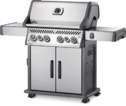Napoleon Rogue SE 525 Edelstahl Gasgrill Mit Sizzle Zone Und Heckbrenner - Modell 2023