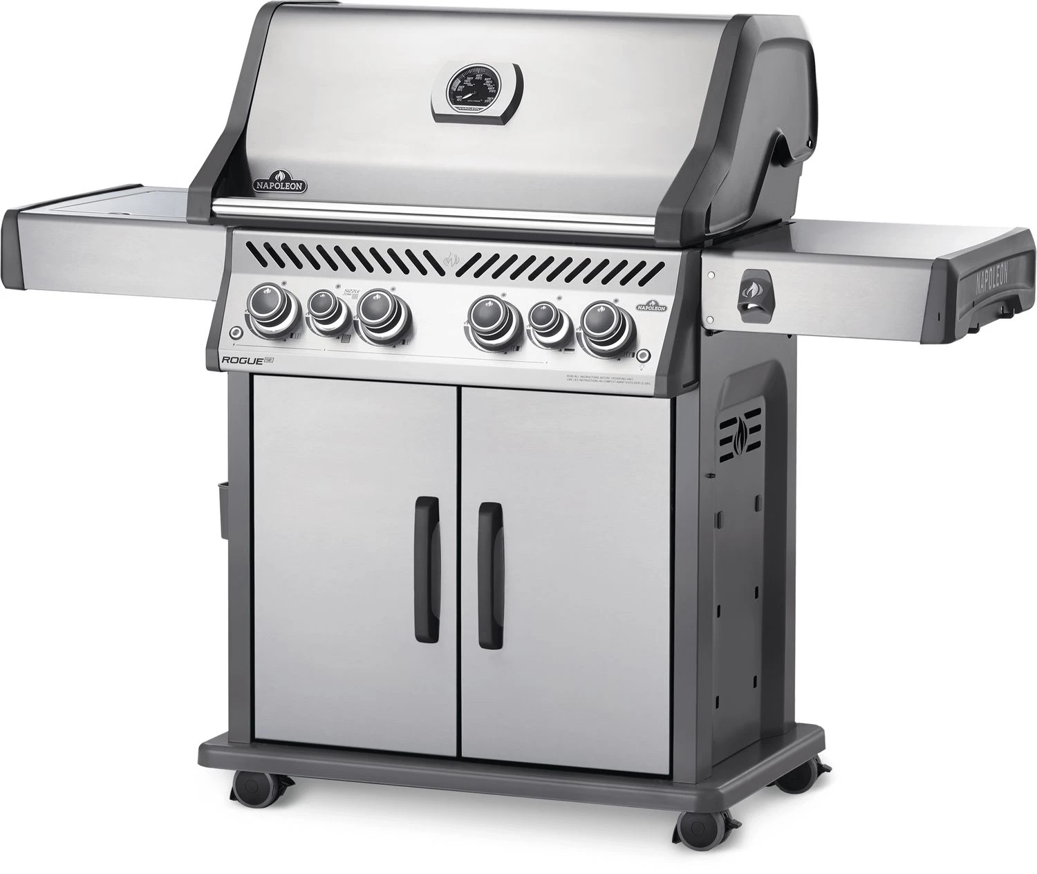 Napoleon Rogue SE 525 Edelstahl Gasgrill Mit Sizzle Zone Und Heckbrenner - Modell 2023 1 Napoleon Rogue SE 525 Edelstahl Gasgrill Mit Sizzle Zone Und Heckbrenner - Modell 2023