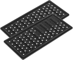 Outdoorchef Dualchef S 425 G Edelstahl Gasgrill Mit Seitenkocher + Blazing Zone Infrarotbrenner + DGS Gusseisen Grillrost 2 Stk. + DGS Gemüse Grillrost 2 Stk. -Broil King Geschaft Outdoorchef DGS Gemuese Grillrost 2 Stk 18 212 45