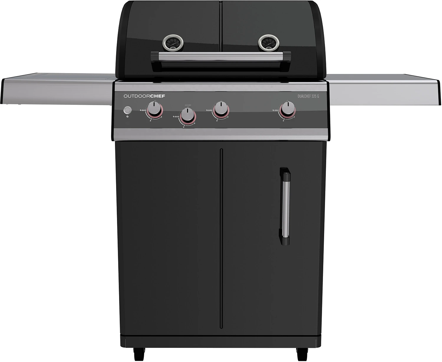 Outdoorchef Dualchef 325 G Gasgrill Mit Seitenkocher + BLAZING ZONE Infrarotbrenner + DGS Gusseisen Grillrost 2 Stk. + DGS Gemüse Grillrost 2 Stk. 2 Outdoorchef Dualchef 325 G Gasgrill Mit Seitenkocher + BLAZING ZONE Infrarotbrenner + DGS Gusseisen Grillrost 2 Stk. + DGS Gemüse Grillrost 2 Stk. – Bild 2