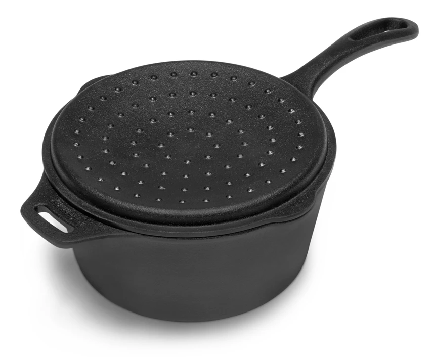 Petromax Gusseiserne Kasserolle Mit Deckel Kr2 2 Petromax Gusseiserne Kasserolle Mit Deckel Kr2 – Bild 2