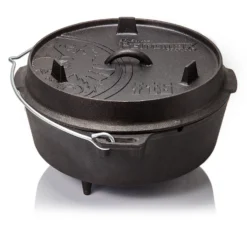 Petromax Ft6 Feuertopf Dutch Oven 5,5 L - Mit Füssen - X-DEAL Inkl. Deckelheber, Pflegepaste Und Kochlöffel