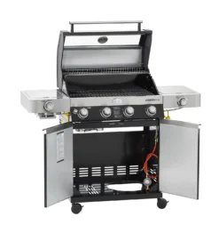 Rösle Gasgrill Videro G4-S VARIO+ Schwarz - Modell 2023 - X-DEAL Inkl. Abdeckhaube Und Grillplatte -Broil King Geschaft Roesle 2021 Videro G4 S Vario Grillrost 25524