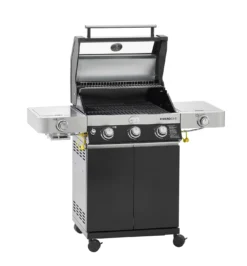 Rösle Gasgrill Videro G3-S VARIO+ Schwarz - Modell 2023 - X-DEAL Inkl. Abdeckhaube Und Grillplatte -Broil King Geschaft Roesle Gasgrill Videro G3 S Vario 25520 Deckel