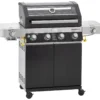Rösle Gasgrill Videro G4-S VARIO+ Schwarz - Modell 2023 - X-DEAL Inkl. Abdeckhaube Und Grillplatte