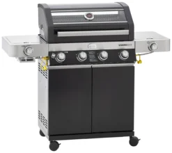 Rösle Gasgrill Videro G4-S VARIO+ Schwarz - Modell 2023 - X-DEAL Inkl. Abdeckhaube Und Grillplatte