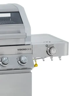 Rösle Edelstahl Gasgrill Videro G6-S VARIO+ - Limited Edition Modell 2023 Inkl. Abdeckhaube -Broil King Geschaft Roesle Videro 25528 G6 S Edelstahl Seitenkocher abklappbar 2