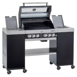 Rösle Gasgrill Videro G4-SL VARIO+ Schwarz - Modell 2022 -Broil King Geschaft Roesle Videro BBQ Island G4 Sl 25535 04