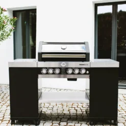 Rösle Gasgrill Videro G4-SL VARIO+ Schwarz - Modell 2022 -Broil King Geschaft Roesle Videro BBQ Island G4 Sl 25535 06