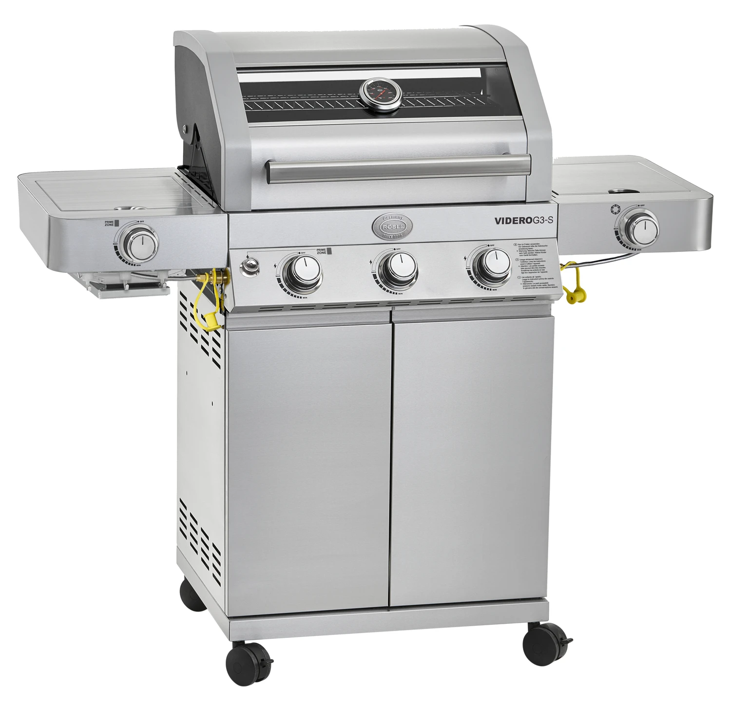 Rösle Edelstahl Gasgrill Videro G3-S VARIO+ - Limited Edition Modell 2023 - X-DEAL Inkl. Abdeckhaube Und Grillplatte 1 Rösle Edelstahl Gasgrill Videro G3-S VARIO+ - Limited Edition Modell 2023 - X-DEAL Inkl. Abdeckhaube Und Grillplatte