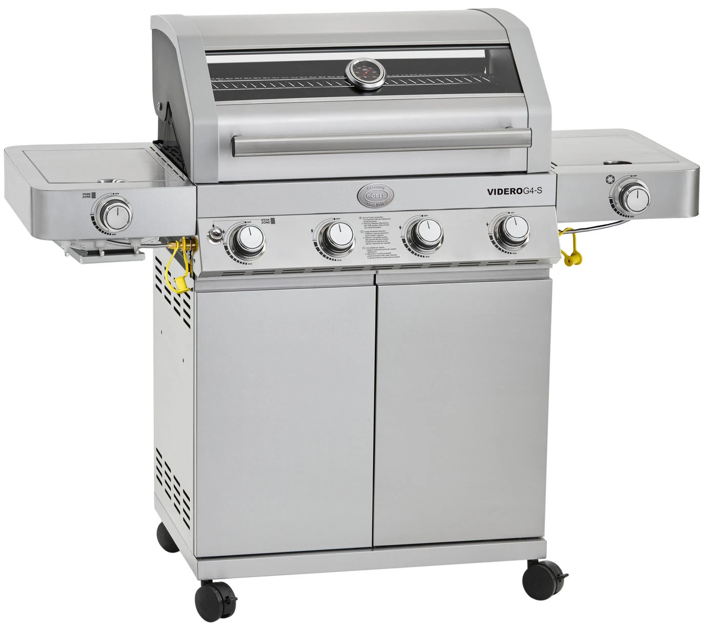 Rösle Edelstahl Gasgrill Videro G4-S VARIO+ - Limited Edition Modell 2023 - X-DEAL Inkl. Abdeckhaube Und Grillplatte 1 Rösle Edelstahl Gasgrill Videro G4-S VARIO+ - Limited Edition Modell 2023 - X-DEAL Inkl. Abdeckhaube Und Grillplatte