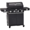 Rösle Gasgrill BBQ-Station Videro G4-S Vario+ Nero Schwarz - Modell 2023 - SMART Deal Inkl. Grillfürst Grill Control + Abdeckhaube Und Grillplatte