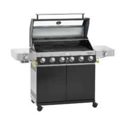 Rösle Gasgrill Videro G6-S VARIO+ Schwarz - Modell 2023 - SMART Deal Inkl. Grillfürst Grill Control 20 Rösle Gasgrill Videro G6-S VARIO+ Schwarz - Modell 2023 - SMART Deal Inkl. Grillfürst Grill Control -Broil King Geschaft Roesle Videro G6 S Vario schwarz 25527 Deckel