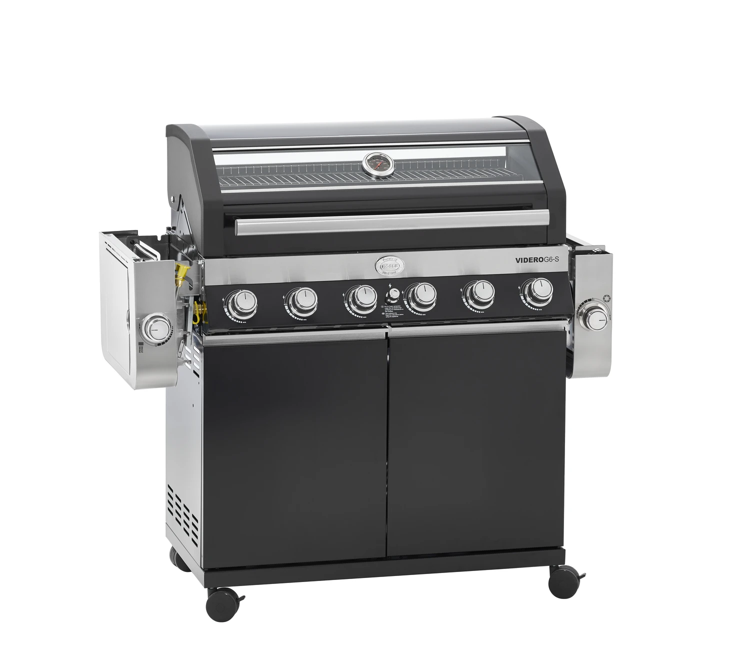 Rösle Gasgrill Videro G6-S VARIO+ Schwarz - Modell 2023 - SMART Deal Inkl. Grillfürst Grill Control 6 Rösle Gasgrill Videro G6-S VARIO+ Schwarz - Modell 2023 - SMART Deal Inkl. Grillfürst Grill Control – Bild 6