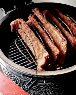 The Bastard Keramikgrill Classic Large - Complete - Schwarz Glänzend - Modell 2023 -Broil King Geschaft The Bastard Classic Large Keramikgrill Rippchen