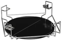 The Bastard Keramikgrill Urban Large - Complete - Schwarz Matt - Modell 2023 21 The Bastard Keramikgrill Urban Large - Complete - Schwarz Matt - Modell 2023 -Broil King Geschaft The Bastard Multilevel Cooking System Large Plate Setter