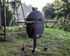 The Bastard Keramikgrill Urban Large - Complete - Schwarz Matt - Modell 2023 22 The Bastard Keramikgrill Urban Large - Complete - Schwarz Matt - Modell 2023 -Broil King Geschaft The Bastard Urban Large Keramikgrill Seitentische Untergestell
