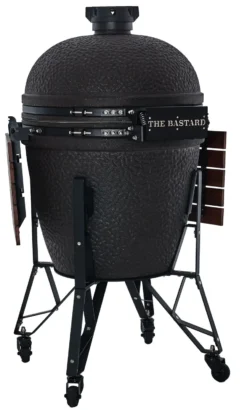 The Bastard Keramikgrill Urban XL - Complete - Schwarz Matt - Modell 2023 13 The Bastard Keramikgrill Urban XL - Complete - Schwarz Matt - Modell 2023 -Broil King Geschaft The Bastard XL Urban Keramikgrill BU210 Seitentisch abgeklappt