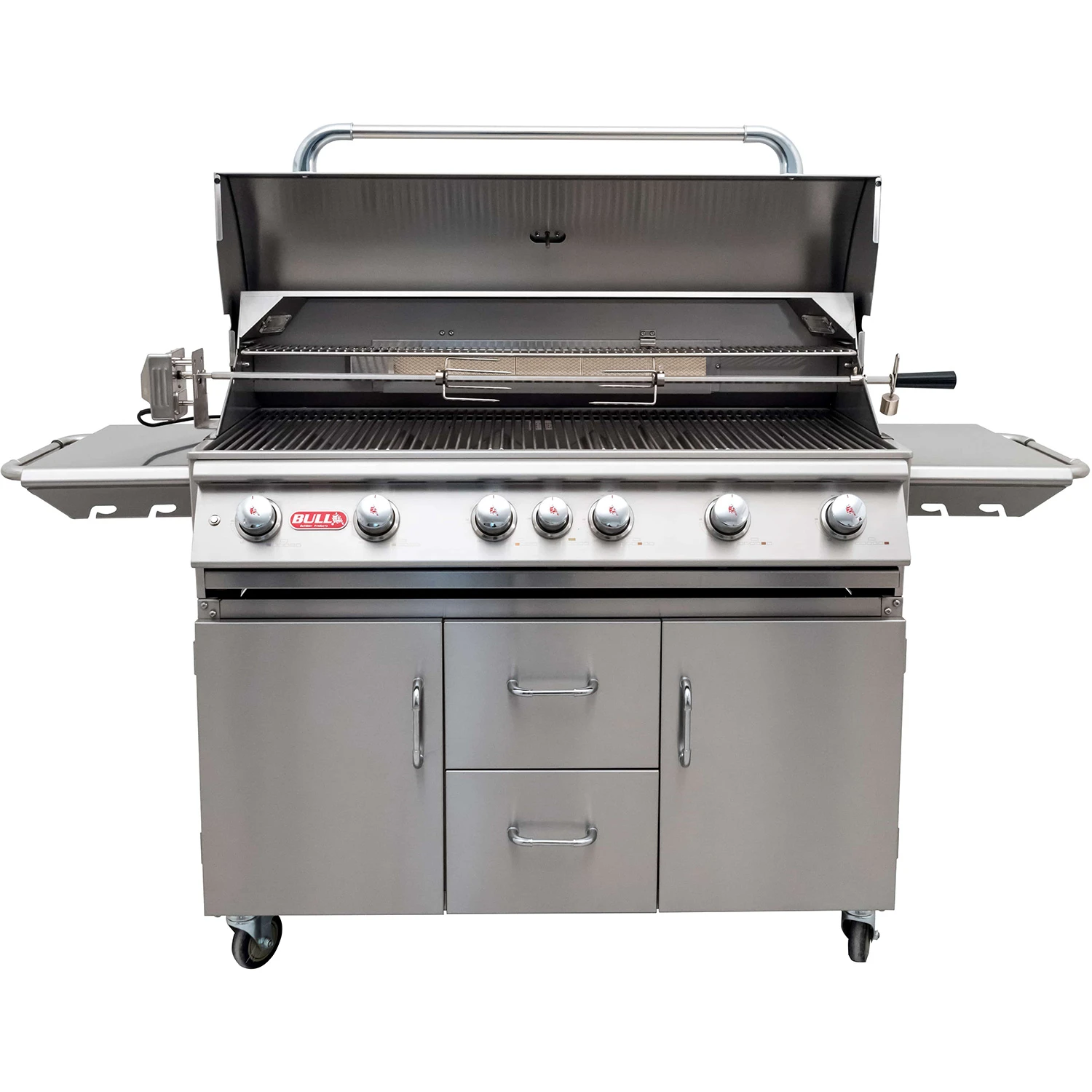 BULL Diablo - Gasgrill Mit Infrarot Backburner Und Rotisserie 1 BULL Diablo - Gasgrill Mit Infrarot Backburner Und Rotisserie