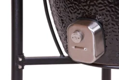 Monolith Grill CLASSIC BBQ GURU - PRO-Serie 1.0 Schwarz - MIT Gestell Und Seitentischen